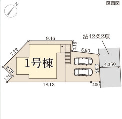 リーブルガーデン 枚方市渚元町3期の区画図