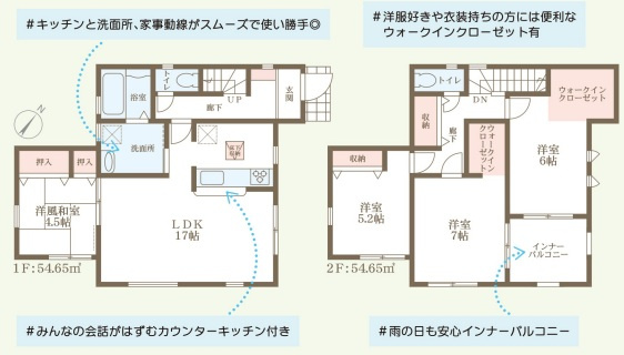 リーブルガーデン 枚方市渚元町3期の間取り