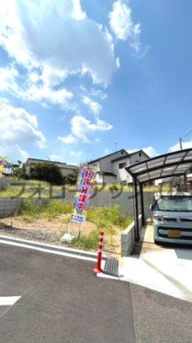 リーブルガーデン 枚方市渚元町3期の前面道路含む現地写真