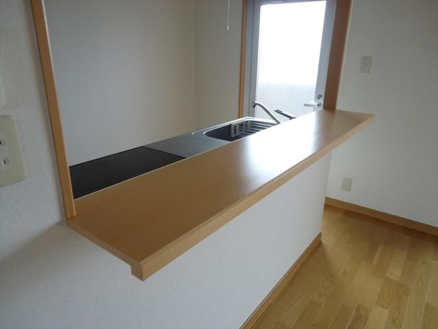 熊本市中央区水前寺１丁目の賃貸マンションのキッチン