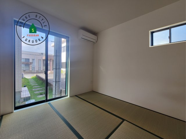 太宰府市梅ヶ丘1丁目第3-2棟（1号棟）の内観：施工例|柔らかい畳が心地よい和室