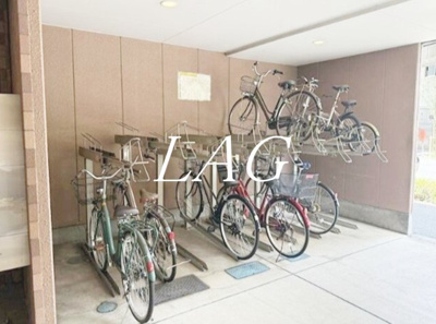 【その他共用部分】 | ヴィレッジヒル宮西 | 駐輪場です。