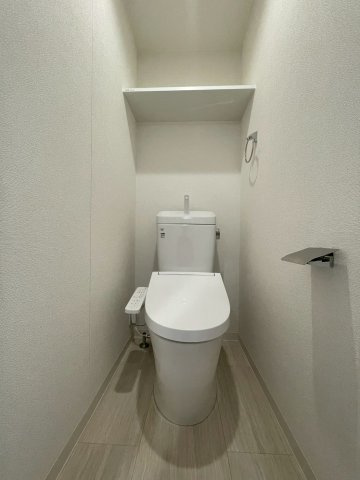 ソルテラスOSAKA緑橋クレアストのトイレ