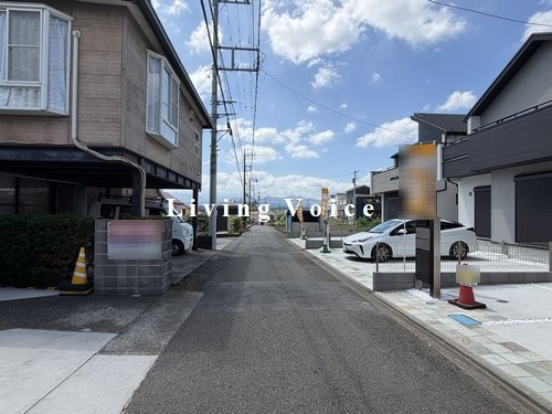 【仲介手数料０円】相模原市南区新戸　新築一戸建て　全3棟の前面道路含む現地写真|相模原市南区新戸　新築一戸建て　全3棟
