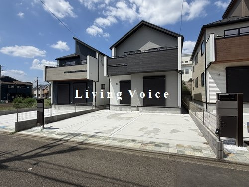 【仲介手数料０円】相模原市南区新戸　新築一戸建て　全3棟の外観|2号棟　相模原市南区新戸　新築一戸建て　全3棟