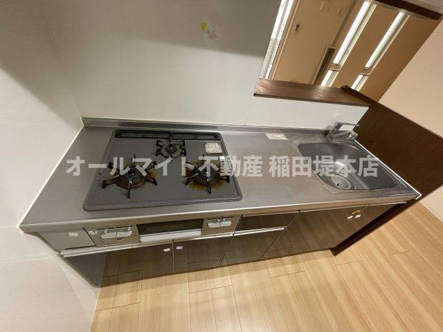 川崎市多摩区宿河原６丁目の賃貸マンションのキッチン