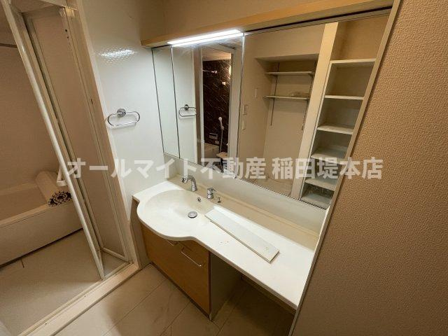 川崎市多摩区宿河原６丁目の賃貸マンションの洗面所