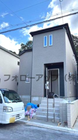 リーブルガーデン 枚方市楠葉野田3丁目3期の前面道路含む現地写真