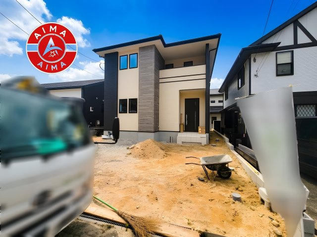 太宰府市梅ケ丘1丁目第3-2棟（2号棟）の外観|デザイン性のある外観です。