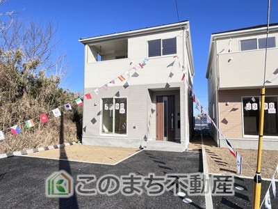 【外観】 | CRADLEGARDEN結城市結城第43Ⅱ期　1号棟 | 