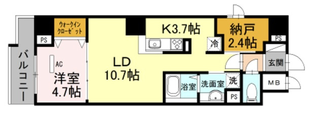 Calmtree上町台の間取り