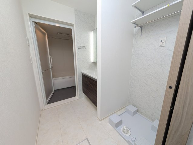 D-avance柱六番町 Ⅱの洗面所