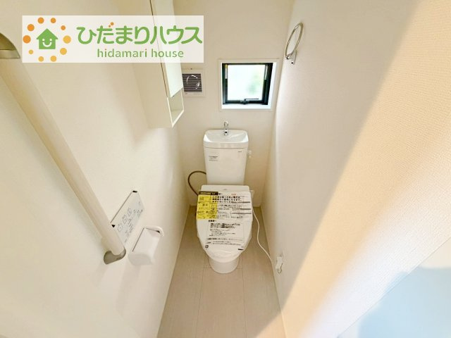 【トイレ】 | 我孫子市新木野6期　新築戸建　2号棟 | トイレは1F、2F共に完備！取り合いになることがありませんね(^^)/