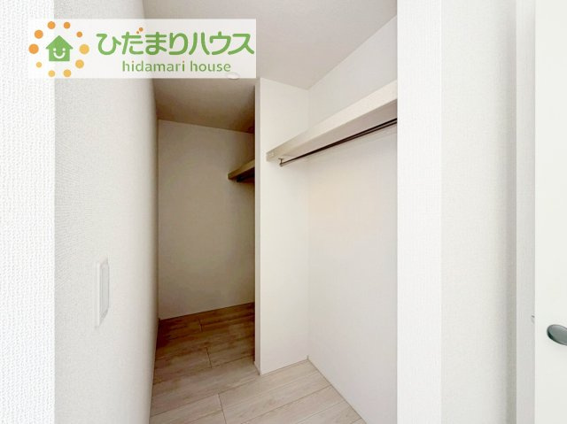 【収納】 | 我孫子市新木野6期　新築戸建　2号棟 | 新婚さんにおすすめ！奥様に喜ばれる収納たっぷりのウォークインクローゼット付です☆
