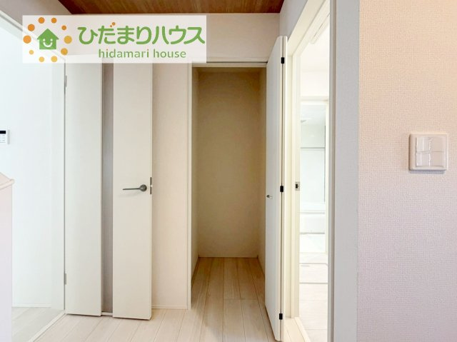【収納】 | 我孫子市新木野6期　新築戸建　2号棟 | 各階に廊下収納があるのでご家族の荷物収納には困りません。