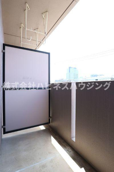 ロイヤルハウスのバルコニー