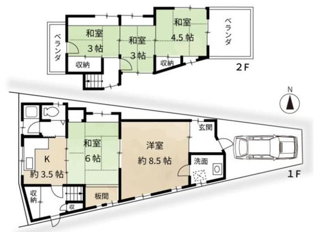 【間取り】 | S22349-錦林