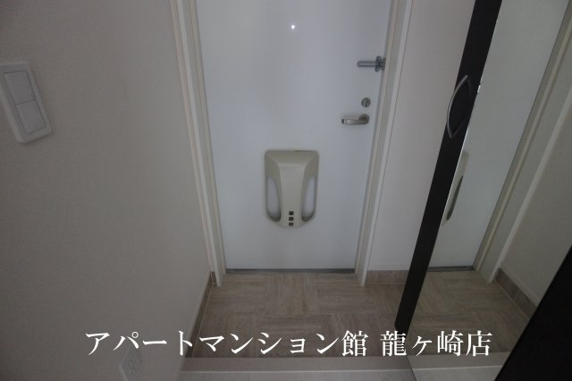 阿見フラッツの玄関