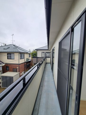 北葛飾郡松伏町　ゆめみ野東2丁目　中古戸建のバルコニー|暖かな日差しのふりそそぐバルコニー