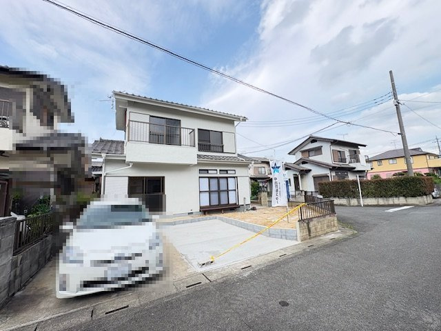 上里町七本木　中古1599の前面道路含む現地写真