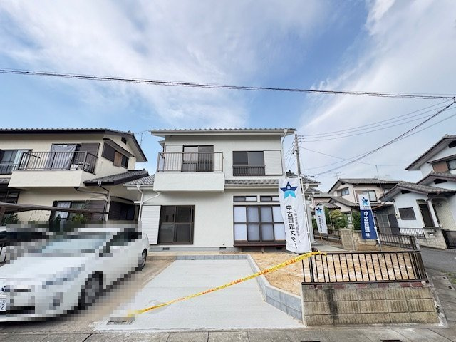 上里町七本木　中古1599の前面道路含む現地写真