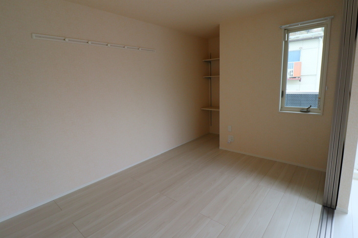 川崎市多摩区宿河原６丁目のアパートの寝室