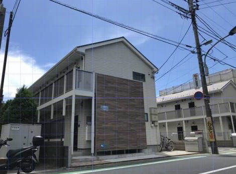 キャメル松戸５　Ａ棟の外観