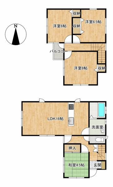 八戸市諏訪３丁目の間取り|間取り図