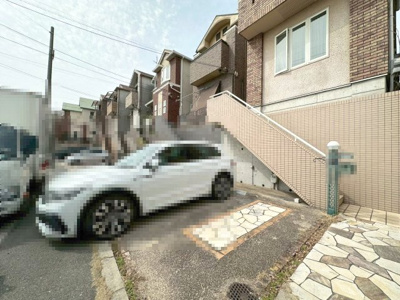 【駐車場】 | 茨木市南安威3丁目貸家