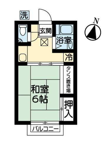 【間取り】 | コスモハイツスズキ