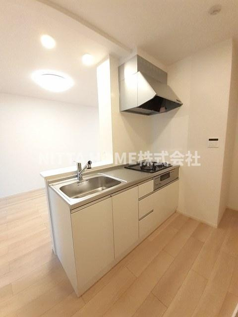 マーベラス　フチガキⅢのキッチン|キッチンは人気の対面型キッチンです★