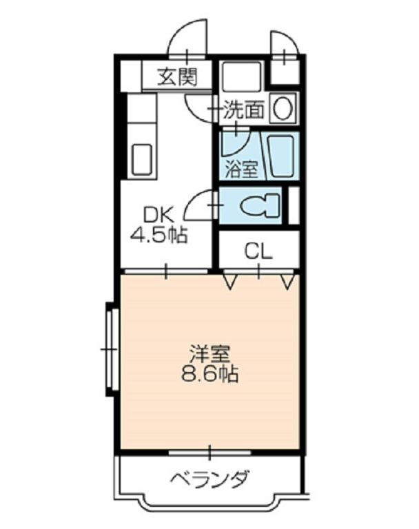 メゾンド ノワの間取り