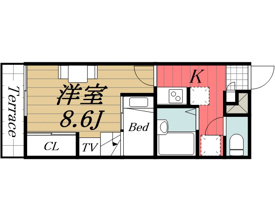 【間取り】 | レオパレスピーチハウス