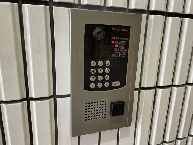 安心のセキュリティです