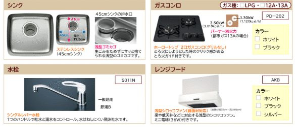 （仮称）川越市新宿町５丁目ＡＰのキッチン