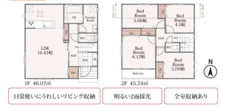  | 【名古屋市守山区小幡4丁目1417新築戸建A号棟】✨️仲介手数料無料✨️小幡小学校・守山東中学校