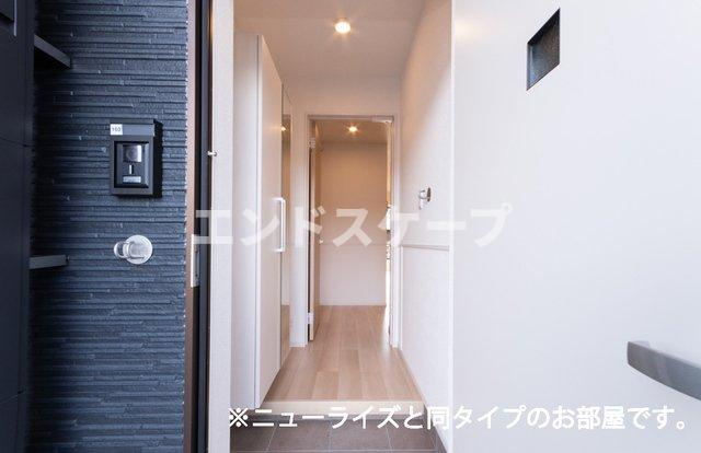 クレイドル下斎田Ｃの玄関|高崎、前橋のお部屋探しはエンドスケープまで！お客様の理想お聞かせ下さい♪