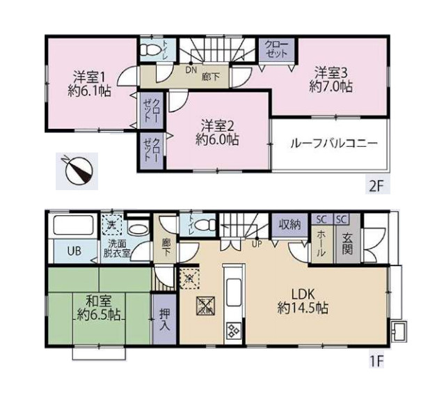 上尾市春日1丁目　中古戸建