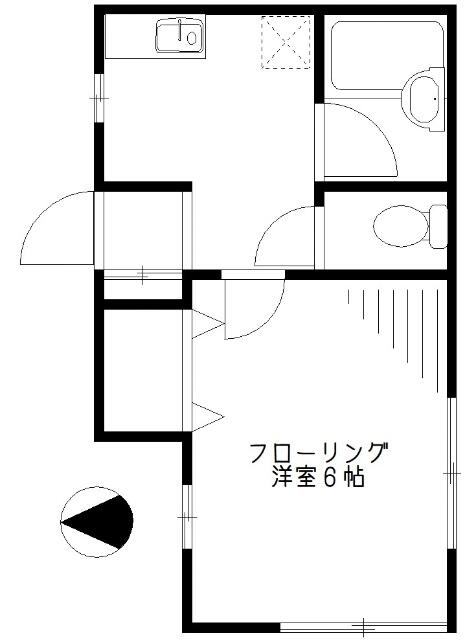 １Ｋタイプのお部屋！