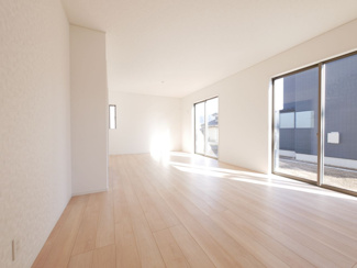 【洋室】 | 中央市成島 新築戸建全3棟 3号棟 車並列2台+広いお庭 | 2階6畳洋室