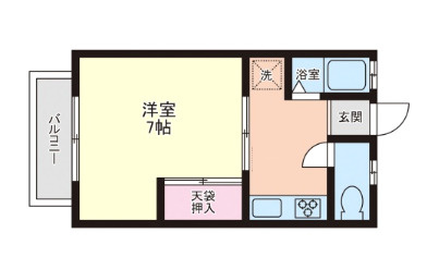 学のまどいの間取り