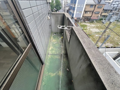【バルコニー】 | マンションタカヤマ | お洗濯にも便利なバルコニー付き