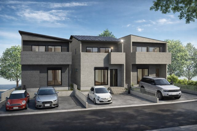 販売予定【長久手市長配 全3棟 1号棟】駐車並列3台/大容量収納