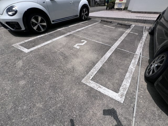 弁天マンションの駐車場