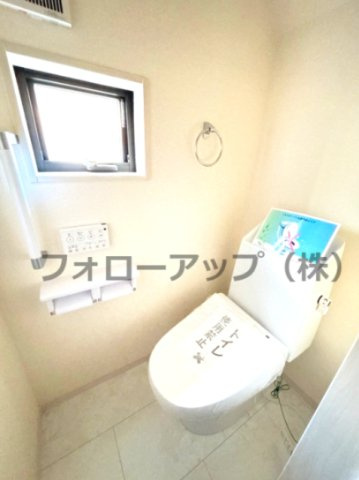 リーブルガーデン 枚方市渚東町4期のトイレ|落ち着いたトイレです