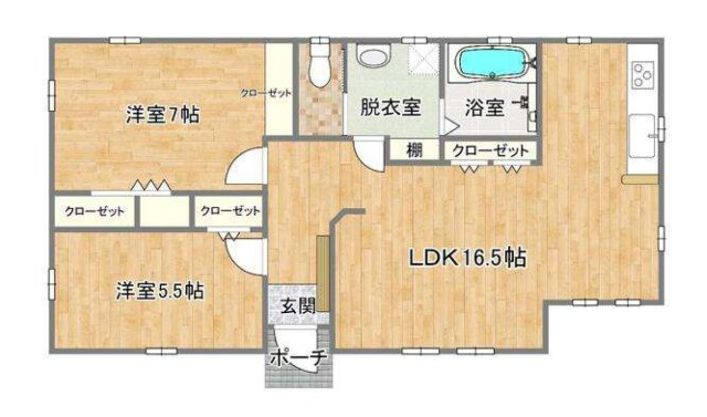 【中古戸建】伊勢崎市田部井町1丁目の間取り|■間取り図｜敷地面積：373.79（約113.79坪）　建物面積：70.52（約21.33坪）