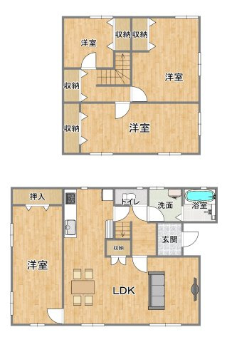 東際波台の間取り