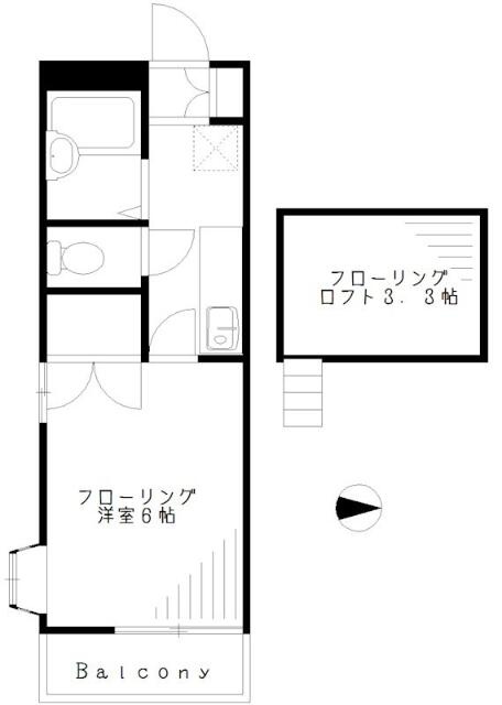角部屋・２面採光♪ロフト付き♪