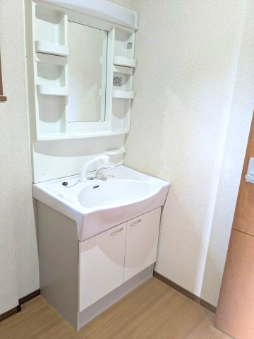 中古戸建　高崎市若田町の独立洗面台