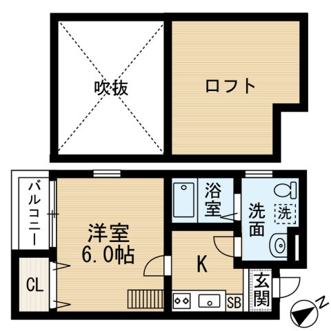 福岡市博多区吉塚１丁目のアパート